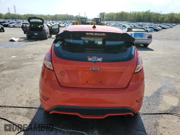 2015 Ford Fiesta ST with VIN 3FADP4GX4FM190145, listed as a Copart auction lot 52610355 with 112,743 mi miles and Salvage Title. Bid and sale history available at carsss.com. Image 6.