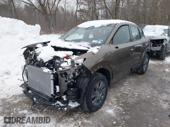 2025 Nissan Kicks S with VIN 3N8AP6BBXSL313200, listed as a IAAI auction lot 41546583 with 5,964 mi miles and . Bid and sale history available at DreamBid. Image 6.