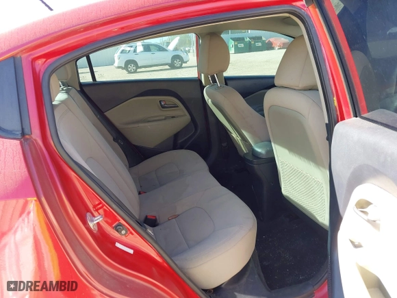 2016 Kia Rio EX with VIN KNADN4A31G6633713, listed as a IAAI auction lot 41822198 with 57,970 mi miles. Bid and sale history available at carsss.com. Image 8.