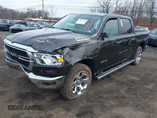 2019 Ram 1500 Big Horn with VIN 1C6SRFFT6KN623770, listed as a IAAI auction lot 41887518 with 46,917 mi miles and . Bid and sale history available at DreamBid. Image 20.