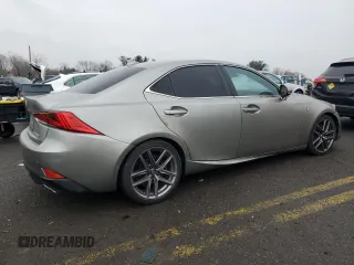 2020 Lexus IS 350 F Sport with VIN JTHGZ1E2XL5018242, listed as a Copart auction lot 43329635 with 38,135 mi miles and Salvage title. Bid and sale history available at DreamBid. Image 3.