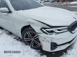 2021 BMW 5 Series 540i xDrive with VIN WBA73BJ06MWX35226, listed as a IAAI auction lot 41534763 with 30,816 mi miles and . Bid and sale history available at DreamBid. Image 6.