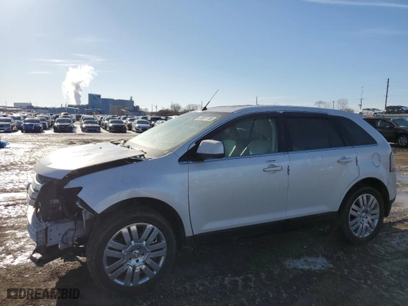 2009 Ford Edge Limited with VIN 2FMDK39C19BA98327, listed as a Copart auction lot 47831715 with 121,098 mi miles and Salvage Title. Bid and sale history available at carsss.com. Image 1.