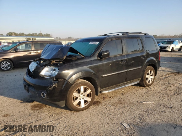 2013 Honda Pilot Touring with VIN 5FNYF3H92DB033420, listed as a Copart auction lot 49042055 with 179,912 mi miles and Salvage Title. Bid and sale history available at DreamBid. Image 1.