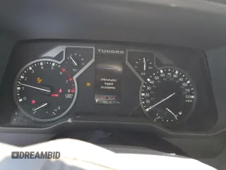 2023 Toyota Tundra SR with VIN 5TFKB5AA9PX025228, listed as a Copart auction lot 57645305 with 45,111 mi miles and Salvage title. Bid and sale history available at DreamBid. Image 9.