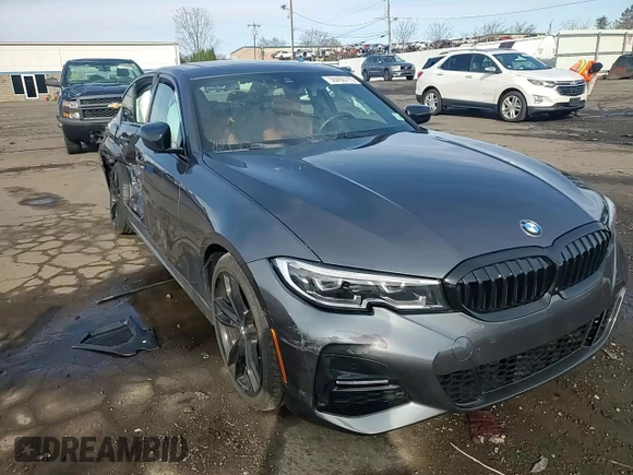 2021 BMW 3 Series 330i xDrive with VIN 3MW5R7J05M8C01209, listed as a Copart auction lot 50450775 with Not Provided miles and Salvage Title. Bid and sale history available at carsss.com. Image 11.