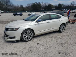2014 Chevrolet Impala LTZ with VIN 2G1155S37E9271427, listed as a Copart auction lot 50604195 with 172,174 mi miles and Salvage Title. Bid and sale history available at carsss.com. Image 1.
