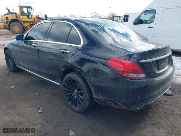 2016 Mercedes-Benz C-Class C 300 Luxury with VIN 55SWF4KB0GU105534, listed as a IAAI auction lot 41445740 with 121,288 mi miles. Bid and sale history available at carsss.com. Image 3.