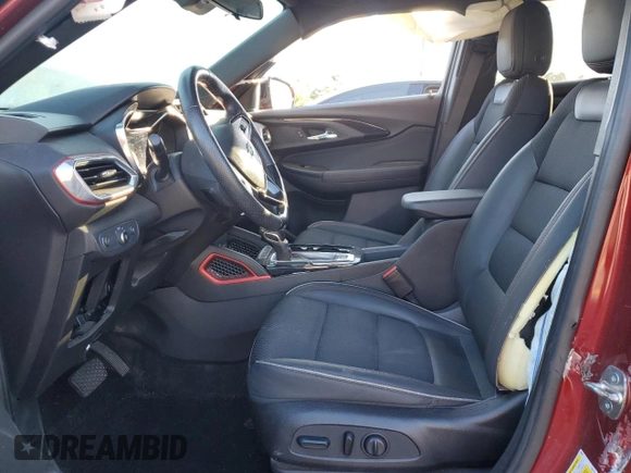 2022 Chevrolet TrailBlazer RS with VIN KL79MUSL1NB058377, listed as a Copart auction lot 69663324 with Not Provided miles and Salvage Title. Bid and sale history available at DreamBid. Image 7.