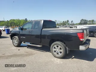 2008 Nissan Titan XE with VIN 1N6BA06A28N330045, listed as a Copart auction lot 52288595 with 211,906 mi miles and Salvage Title. Bid and sale history available at carsss.com. Image 2.