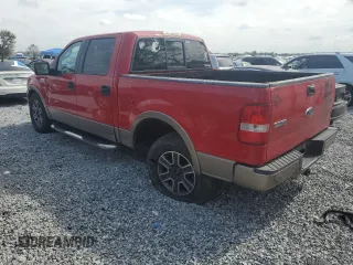 2004 Ford F-150 XLT with VIN 1FTPW12524KB99350, listed as a Copart auction lot 54055955 with 283,887 mi miles and Salvage Title. Bid and sale history available at carsss.com. Image 2.