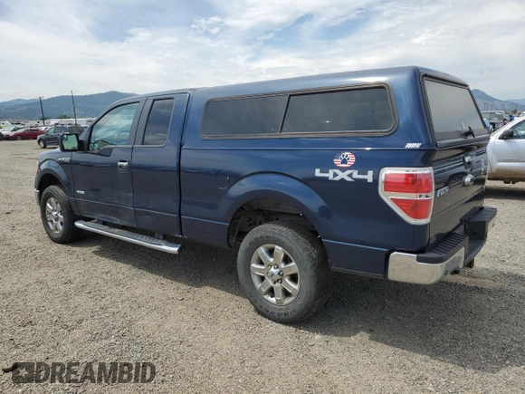 2013 Ford F-150 XL with VIN 1FTFX1ETXDKE12547, listed as a Copart auction lot 63470185 with 123,751 mi miles and Clean title. Bid and sale history available at DreamBid. Image 2.