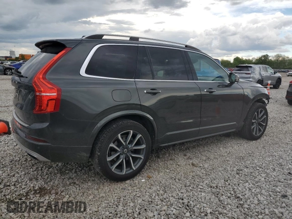 2018 Volvo XC90 Momentum z VIN YV4A22PK5J1197046, wystawiony jako Copart lot #57102435 z przebiegiem 71 987 mil mil oraz Szkoda całkowita • Salvage title. Historia ofert i sprzedaży dostępna na DreamBid. Obrazek 3.