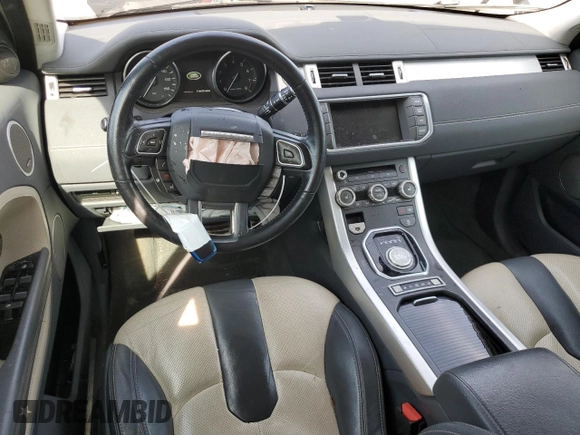2014 Land Rover Range Rover Evoque Dynamic with VIN SALVT2BG1EH894398, listed as a Copart auction lot 43859335 with 114,410 mi miles and Salvage title. Bid and sale history available at DreamBid. Image 8.