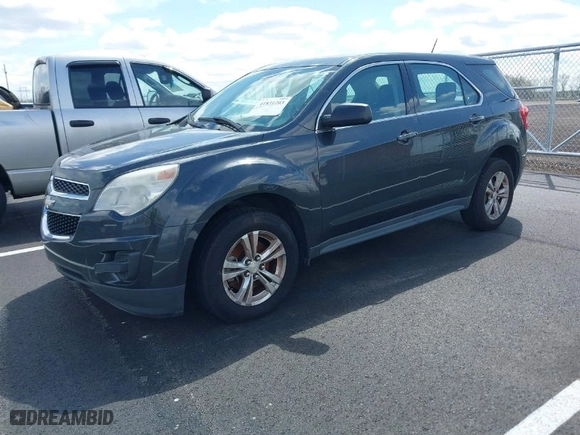 2013 Chevrolet Equinox LS with VIN 2GNALBEK6D1235280, listed as a IAAI auction lot 41831203 with 191,605 mi miles. Bid and sale history available at carsss.com. Image 2.