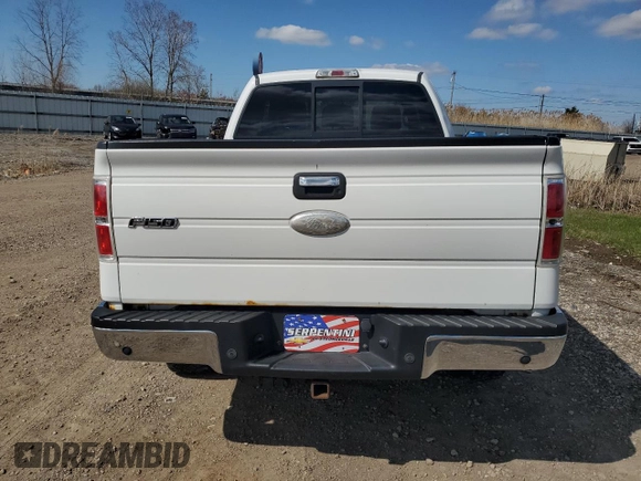 2012 Ford F-150 XL with VIN 1FTFX1ET1CFA54830, listed as a Copart auction lot 53489675 with 135,845 mi miles and Clean title. Bid and sale history available at DreamBid. Image 6.