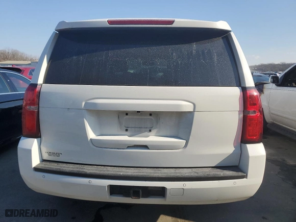 2016 Chevrolet Tahoe Commercial with VIN 1GNSKDEC3GR329186, listed as a Copart auction lot 42382065 with 139,710 mi miles and Salvage Title. Bid and sale history available at carsss.com. Image 6.