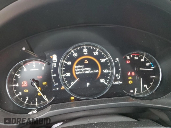2019 Mazda CX-5 Signature with VIN JM3KFBEY4K0524182, listed as a Copart auction lot 41789115 with 52,337 mi miles and Salvage Title. Bid and sale history available at carsss.com. Image 9.
