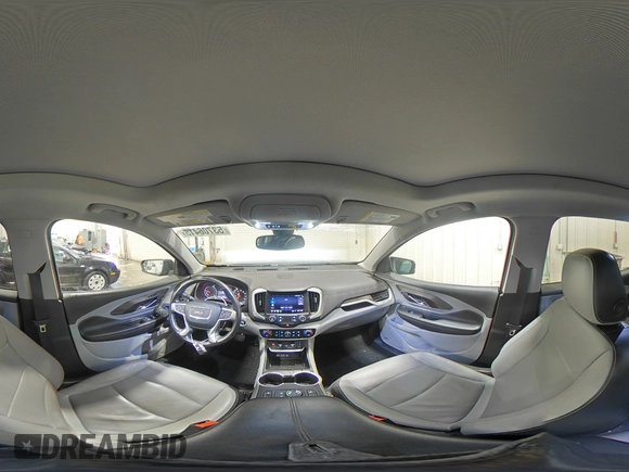 2020 GMC Terrain SLT with VIN 3GKALVEX0LL131679, listed as a Copart auction lot 53706415 with 105,057 mi miles and Salvage Title. Bid and sale history available at carsss.com. Image 15.