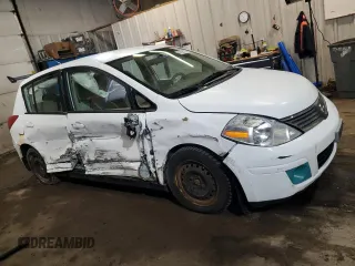 2009 Nissan Versa S with VIN 3N1BC13E99L483911, listed as a Copart auction lot 51591235 with Not Provided miles and Salvage Title. Bid and sale history available at DreamBid. Image 4.
