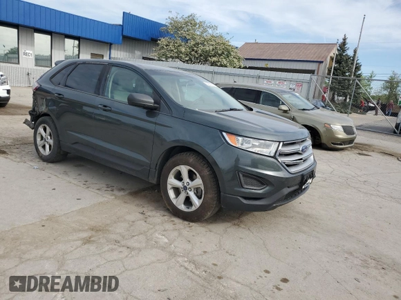 2015 Ford Edge SE with VIN 2FMTK3G93FBB43069, listed as a Copart auction lot 56537065 with 161,888 mi miles and Salvage title. Bid and sale history available at DreamBid. Image 4.