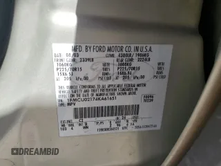 2004 Ford Escape с VIN 1FMCU02174KA61651, выставлен на аукционе Copart как лот 58813955 с пробегом 130 689 миль миль и Списание • Salvage title. История ставок и продаж доступна на DreamBid. Изображение 13.