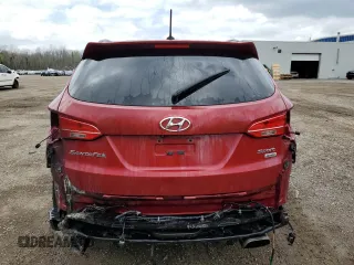 2016 Hyundai Santa Fe z VIN 5XYZUDLBXGG346366, wystawiony jako Copart lot #55322995 z przebiegiem Nie podano mil oraz Czysty tytuł • Clean title. Historia ofert i sprzedaży dostępna na DreamBid. Obrazek 6.