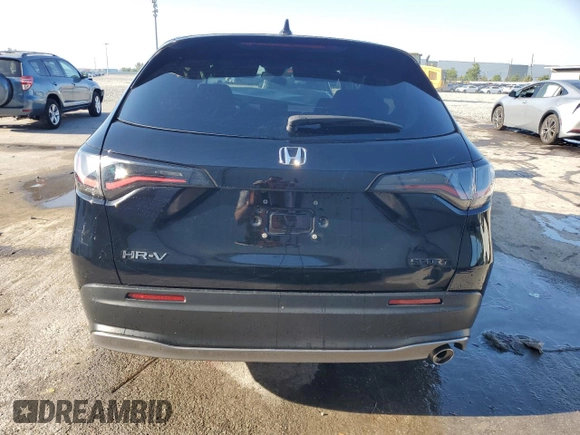 2023 Honda HR-V Sport with VIN 3CZRZ1H50PM744234, listed as a Copart auction lot 52607055 with 23,052 mi miles and Non Repairable. Bid and sale history available at carsss.com. Image 6.