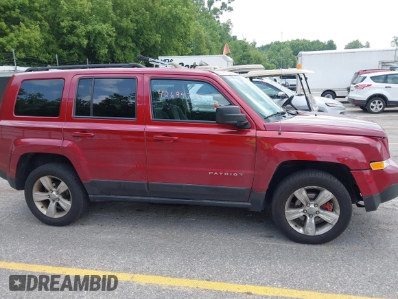 2016 Jeep Patriot High Altitude with VIN 1C4NJRFB6GD673703, listed as a IAAI auction lot 42694735 with 84,067 mi miles and . Bid and sale history available at DreamBid. Image 13.