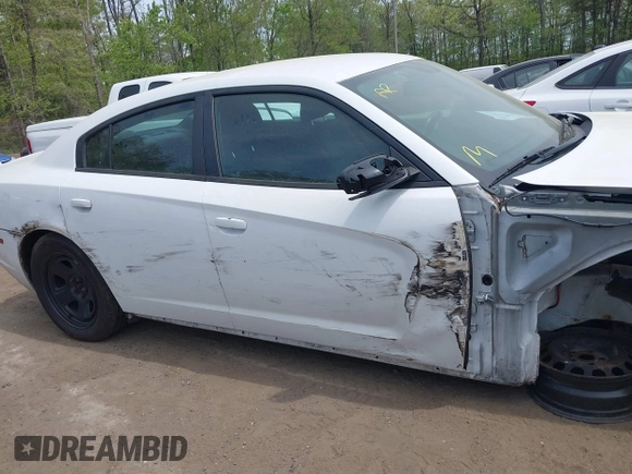 2014 Dodge Charger Police with VIN 2C3CDXAT8EH216267, listed as a IAAI auction lot 42104131 with 116,299 mi miles and . Bid and sale history available at DreamBid. Image 13.