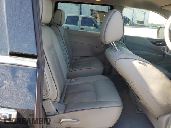 2015 Nissan Quest SV with VIN JN8AE2KP9F9128399, listed as a Copart auction lot 74980554 with 108,346 mi miles and Salvage Title. Bid and sale history available at carsss.com. Image 11.