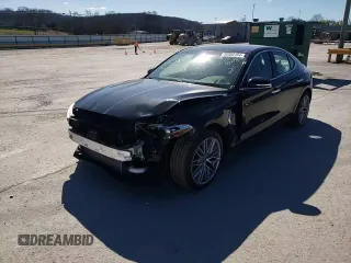 2021 Genesis G70 2.0T with VIN KMTG34LA5MU074208, listed as a Copart auction lot 46582154 with 45,911 mi miles. Bid and sale history available at carsss.com. Image 11.
