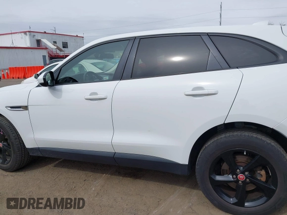 2018 Jaguar F-Pace 25t Premium with VIN SADCJ2FX7JA295057, listed as a IAAI auction lot 41912916 with 58,696 mi miles and . Bid and sale history available at DreamBid. Image 15.