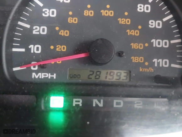 2001 Toyota 4Runner SR5 with VIN JT3GN86R210208231, listed as a IAAI auction lot 41713416 with 281,993 mi miles. Bid and sale history available at carsss.com. Image 7.