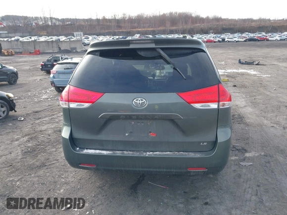 2013 Toyota Sienna LE AAS with VIN 5TDKK3DC9DS334815, listed as a IAAI auction lot 41589497 with 223,674 mi miles and . Bid and sale history available at DreamBid. Image 16.