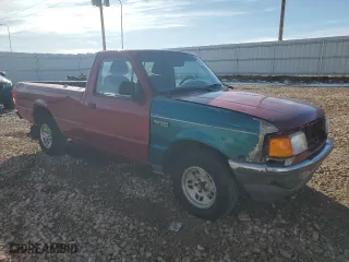 1996 Ford Ranger XL with VIN 1FTCR10A3TUB60954, listed as a Copart auction lot 48135455 with 159,015 mi miles and Salvage Title. Bid and sale history available at carsss.com. Image 4.