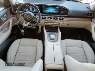 2023 Mercedes-Benz GLS 450 with VIN 4JGFF5KE7PA954520, listed as a Copart auction lot 47780935 with 22,752 mi miles and Salvage Title. Bid and sale history available at DreamBid. Image 8.