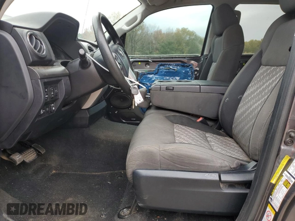 2018 Toyota Tundra 2WD SR5 with VIN 5TFEM5F19JX125045, listed as a Copart auction lot 80315054 with 130,951 mi miles and Salvage Title. Bid and sale history available at carsss.com. Image 7.