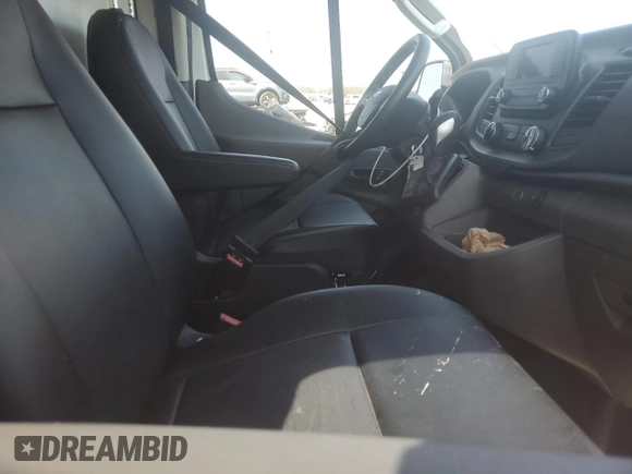 2024 Ford Transit Cargo with VIN 1FTYE1Y83RKA09653, listed as a Copart auction lot 50869985 with 5,549 mi miles and Salvage Title. Bid and sale history available at DreamBid. Image 11.