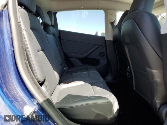 2023 Tesla Model Y Long Range with VIN 7SAYGDEE3PA106609, listed as a Copart auction lot 53839315 with 24,077 mi miles and Salvage Title. Bid and sale history available at DreamBid. Image 11.