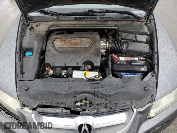 2006 Acura TL with VIN 19UUA662X6A002417, listed as a Copart auction lot 47886195 with 184,699 mi miles and Salvage Title. Bid and sale history available at carsss.com. Image 11.