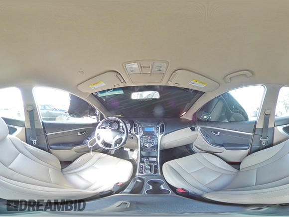 2015 Hyundai Elantra GT with VIN KMHD35LH5FU238558, listed as a Copart auction lot 74488844 with 56,934 mi miles and Salvage Title. Bid and sale history available at carsss.com. Image 13.