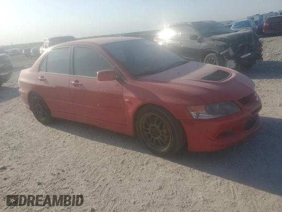 2005 Mitsubishi Lancer Evolution VIII z VIN JA3AH86DX5U016842, wystawiony jako Copart lot #51257475 z przebiegiem 72 698 mil mil oraz Szkoda całkowita • Salvage title. Historia ofert i sprzedaży dostępna na DreamBid. Obrazek 4.