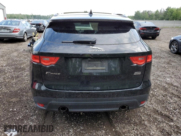 2018 Jaguar F-Pace 30t Prestige with VIN SADCK2GX6JA202895, listed as a Copart auction lot 60960074 with 72,674 mi miles and Clean title. Bid and sale history available at DreamBid. Image 6.