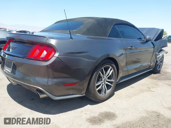 2017 Ford Mustang GT Premium z VIN 1FATP8FFXH5287242, wystawiony jako IAAI lot #42294315 z przebiegiem 92 831 mil mil oraz . Historia ofert i sprzedaży dostępna na DreamBid. Obrazek 4.