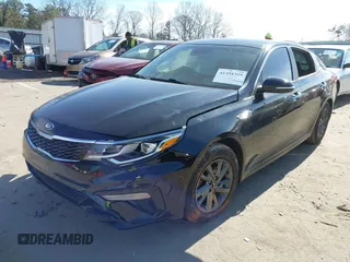 2019 Kia Optima LX with VIN 5XXGT4L31KG357854, listed as a IAAI auction lot 41458399 with 167,500 mi miles. Bid and sale history available at carsss.com. Image 19.