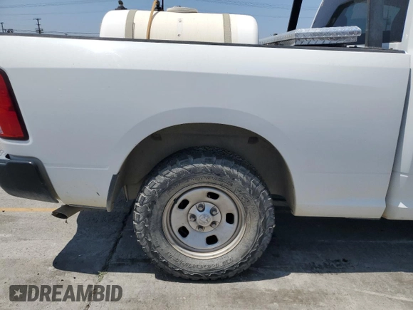 2015 Ram 1500 Express with VIN 3C6JR7AT7FG605706, listed as a Copart auction lot 62544665 with 77,670 mi miles and Salvage title. Bid and sale history available at DreamBid. Image 10.