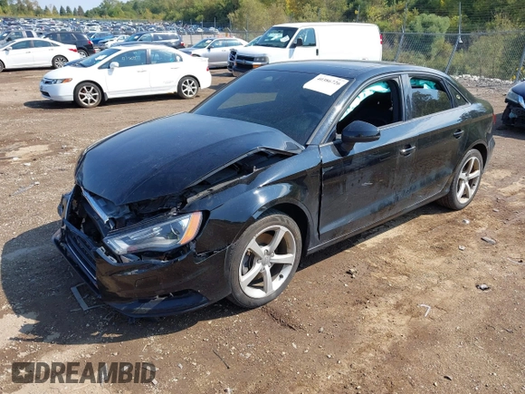 2016 Audi A3 Premium with VIN WAUB8GFFXG1113543, listed as a IAAI auction lot 40386726 with 113,573 mi miles and . Bid and sale history available at DreamBid. Image 2.