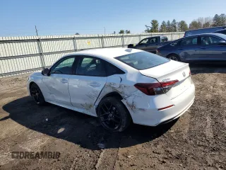 2025 Honda Civic Sport with VIN 2HGFE2F58SH565378, listed as a Copart auction lot 48484155 with 436 mi miles and Salvage Title. Bid and sale history available at carsss.com. Image 2.