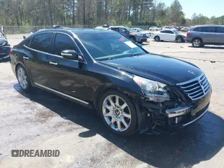 2011 Hyundai Equus Signature with VIN KMHGH4JF5BU029146, listed as a IAAI auction lot 41787975 with 104,723 mi miles and . Bid and sale history available at DreamBid. Image 1.